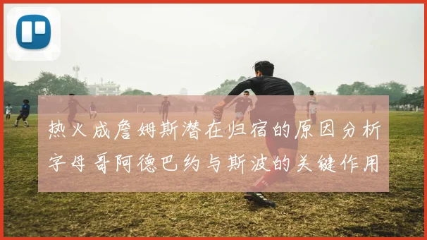 热火成詹姆斯潜在归宿的原因分析字母哥阿德巴约与斯波的关键作用
